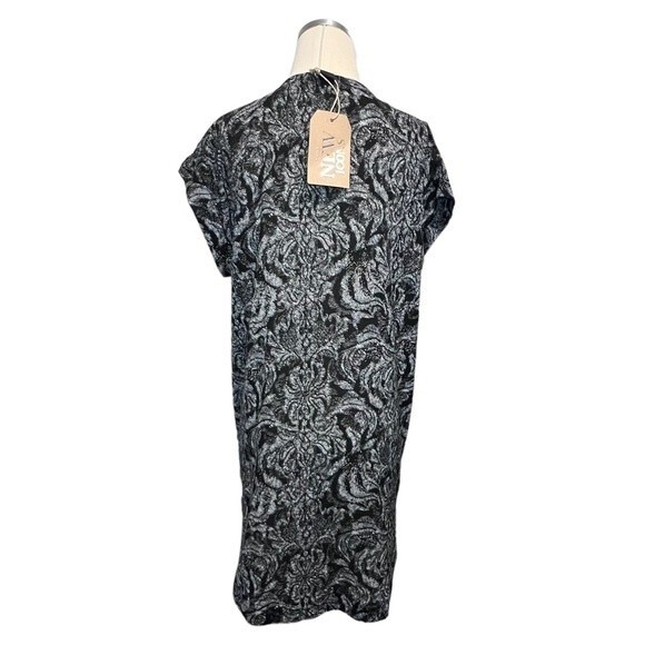 NWT H&M New Icons Model Line Daphne Groeneveld Floral Mini Tunic Dress Size 8 - Picture 2 of 7